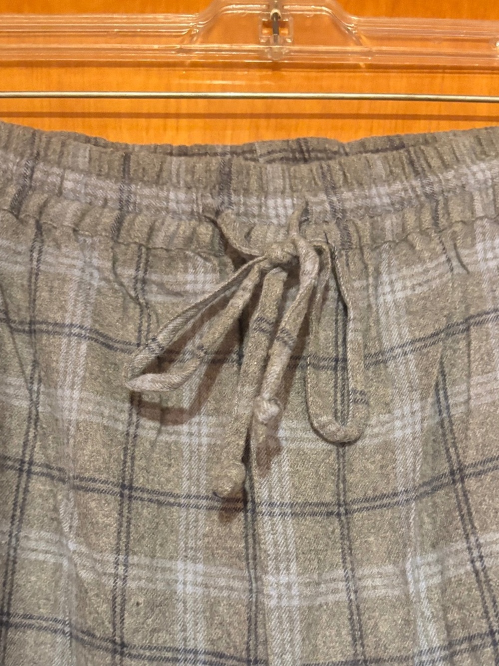 Nautica gray plaid lounge pants